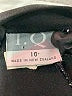 I.Q. Jeans 100% Polyester Solid Black Dress Pants Size 10 - photo 6
