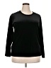 Fashion Code Black Long Sleeve Top Size 2X (estimated) - photo 1