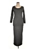 Unbranded Solid Gray Casual Dress Size 0X - photo 1