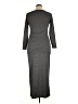Unbranded Solid Gray Casual Dress Size 0X - photo 2