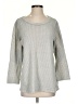 Chris & Carol Silver Pullover Sweater Size S - photo 1