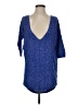 Express 100% Cotton Blue Pullover Sweater Size XS - photo 1