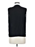 Shein Color Block Black Sleeveless Button-Down Shirt Size 6 - photo 2