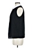 Shein Color Block Black Sleeveless Button-Down Shirt Size 6 - photo 5