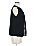 Shein Color Block Black Sleeveless Button-Down Shirt Size 6 - photo 4