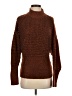 Express Tweed Brown Turtleneck Sweater Size XS - photo 1