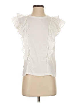 Veronica Beard Jeans Short Sleeve Top