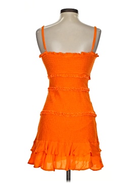 open lace back dress Alizee Mini Dress Burnt Orange main image 0