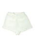 showpo 100% Recycled Polyester Solid Ivory Shorts Size 4 - photo 1