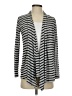 BCBGMAXAZRIA Stripes Gray Cardigan Size S - photo 1