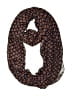 Papillon 100% Polyester Brown Purple Scarf One size - photo 1