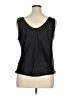 Delicates 100% Polyester Black Sleeveless Blouse Size 1X - photo 2