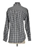 Susan Graver Checkered-gingham Black Long Sleeve Blouse Size XXS - photo 2