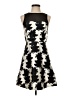 Kensie Graphic Black Cocktail Dress Size XS - photo 1