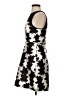 Kensie Graphic Black Cocktail Dress Size XS - photo 5