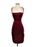 Shein Burgundy Cocktail Dress Size 6 - photo 1
