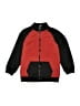 Okie Dokie 100% Polyester Color Block Red Track Jacket Size 6 - photo 1