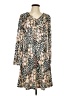 Unbranded Animal Print Tan Black Casual Dress Size L - photo 1