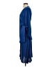 Halogen 100% Polyester Blue Casual Dress Size XS - photo 5