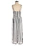 Japna 100% Polyester Stripes Gray Blue Jumpsuit Size XS - photo 2
