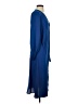 Halogen 100% Polyester Blue Casual Dress Size XS - photo 4
