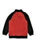 Okie Dokie 100% Polyester Color Block Red Track Jacket Size 6 - photo 2