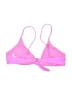 rue21 Solid Pink Swimsuit Top Size S - photo 2
