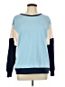 Unbranded Color Block Blue Sweatshirt Size L - photo 1