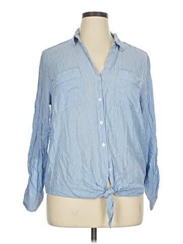 Jones New York Long Sleeve Button-Down Shirt (view 1)