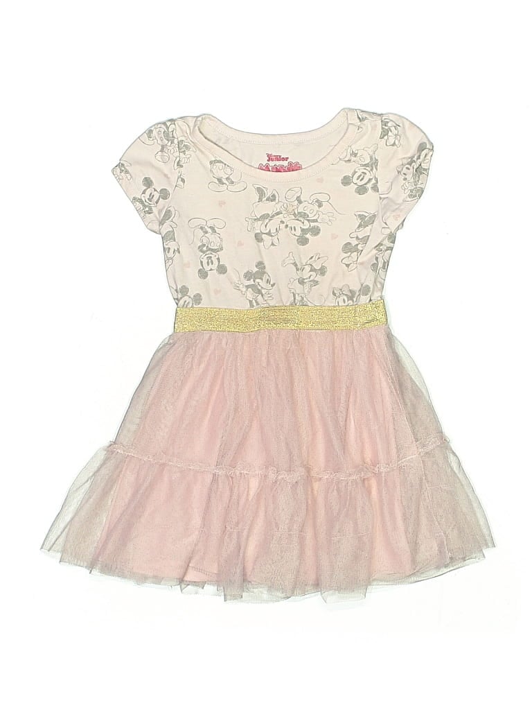 Pre-owned Disney Kids' Dress In White
