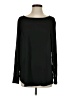 Ann Taylor 100% Polyester Black Long Sleeve Top Size S - photo 1