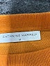 CATHRINE HAMMEL 100% Merino Wool Orange Wool Pullover Sweater Size M - photo 7