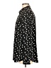 Merona 100% Polyester Polka Dots Black Long Sleeve Blouse Size M - photo 5