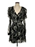 Walter Baker 100% Polyester Paisley Black Cocktail Dress Size 4 - photo 1