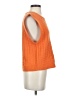 Simple Retro Orange Sweater Vest Size S - photo 4