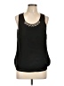 Socialite 100% Polyester Black Sleeveless Blouse Size L - photo 1