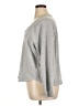 Evereve Metallic Silver Pullover Sweater Size XL - photo 5
