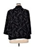 En Focus Studio Print Black Blazer Size 24 - photo 2