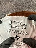 Grace & Lace Brown Cords Size 14 - photo 3