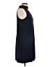 Maggy L Solid Blue Casual Dress Size 10 - photo 4