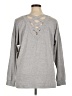 1.State Gray Pullover Sweater Size XL - photo 2