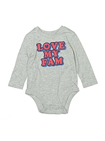 Okie Dokie Long Sleeve Onesie (view 1)