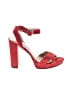 BCBGMAXAZRIA Red Sandals Size EU (IT) 40 / US 10 - photo 1