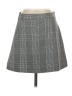 Express Plaid Gray Formal Skirt Size 4 - photo 1
