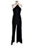 Halston Solid Black Jumpsuit Size 10 - photo 2