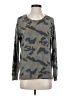 New Directions Camo Gray Pullover Sweater Size S - photo 1