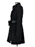 DKNY Black Wool Coat Size 2 - photo 5