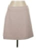 Express Solid Gray Tan Casual Skirt Size 4 - photo 1