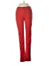 James Jeans Red Jeans Size 24 waist - photo 1
