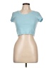 Rosio Blue Short Sleeve T-Shirt Size L - photo 1